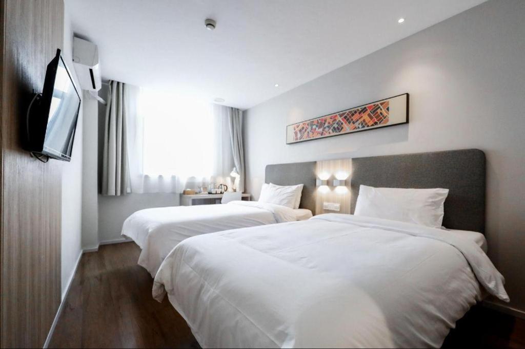 Hanting Hotel Shanghai Songjiang Bagian luar foto