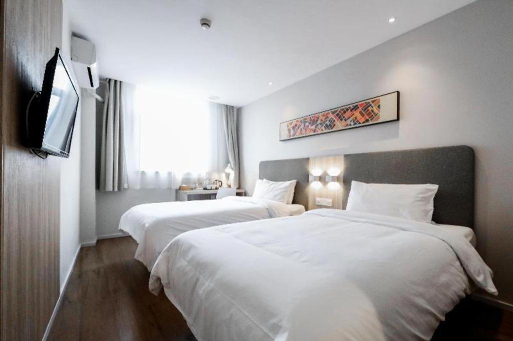 Hanting Hotel Shanghai Songjiang Bagian luar foto