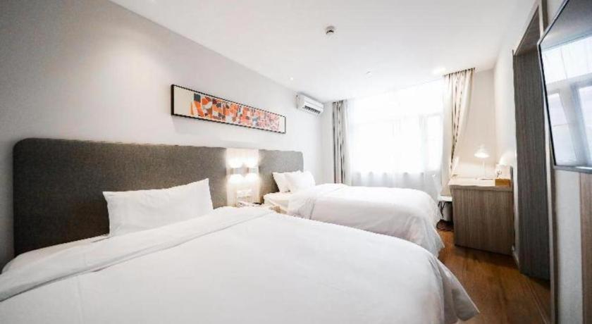 Hanting Hotel Shanghai Songjiang Bagian luar foto